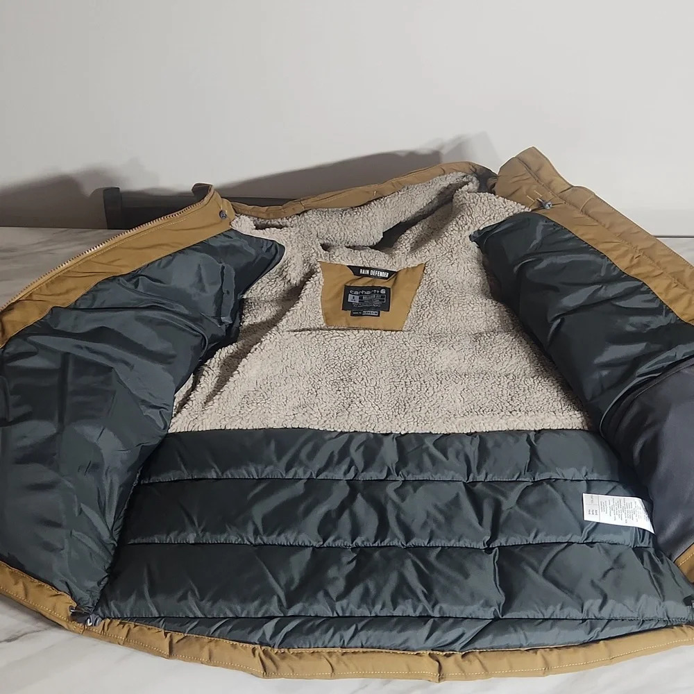COPY - CARHARTT 🔥 Montana Insulated womens RAIN DEFENDER WIND FIGHTER Rlxd xsml - Picture 8 of 11